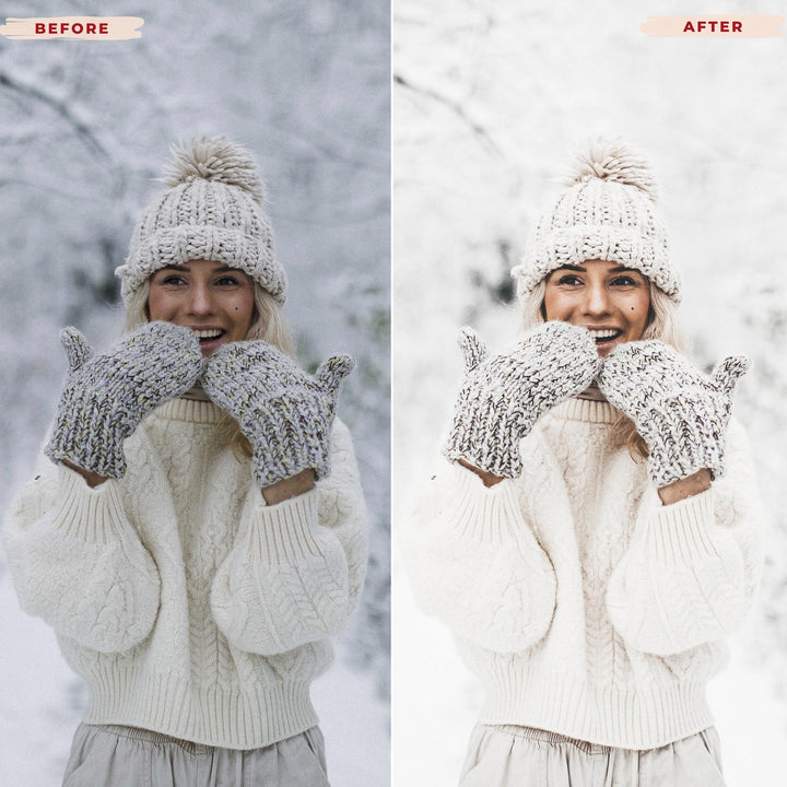 Ai-Optimized BRIGHT WINTER LIGHTROOM PRESETS