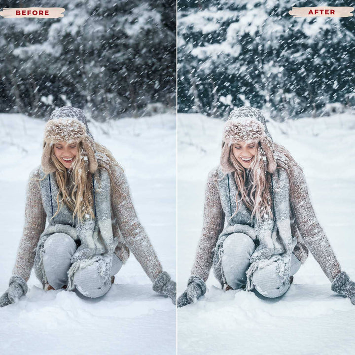 Ai-Optimized WINTER BLUES LIGHTROOM PRESETS