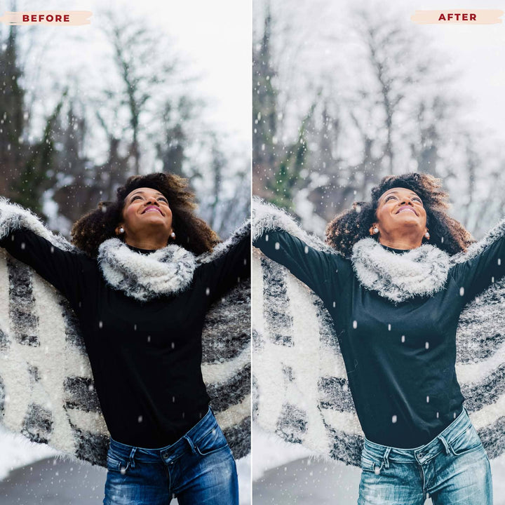 Ai-Optimized WINTER BLUES LIGHTROOM PRESETS