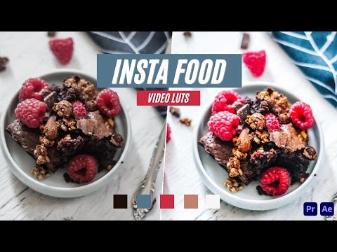 Ai-Optimized INSTA FOOD VIDEO LUTS (MOBILE & DESKTOP)