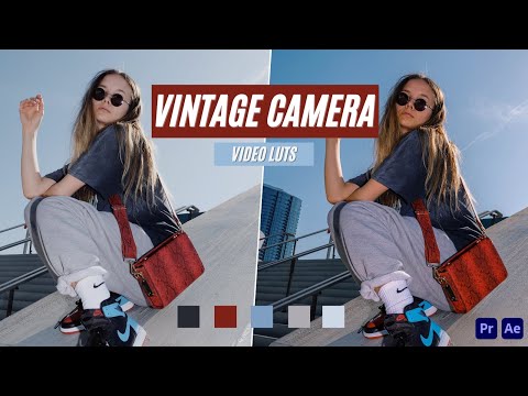 Ai-Optimized VINTAGE CAMERA VIDEO LUTS (MOBILE & DESKTOP)