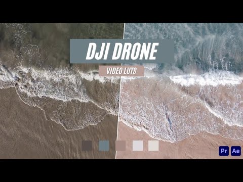 Ai-Optimized DJI DRONE VIDEO LUTS (MOBILE & DESKTOP)