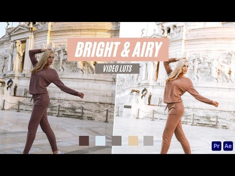 Ai-Optimized BRIGHT & AIRY VIDEO LUTS (MOBILE & DESKTOP)