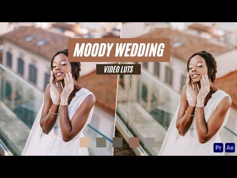 Ai-Optimized MOODY WEDDING VIDEO LUTS (MOBILE & DESKTOP)