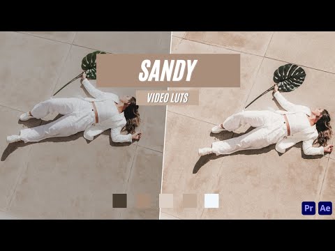 Ai-Optimized SANDY VIDEO LUTS (MOBILE & DESKTOP)