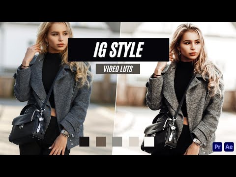 Ai-Optimized IG STYLE VIDEO LUTS (MOBILE & DESKTOP)