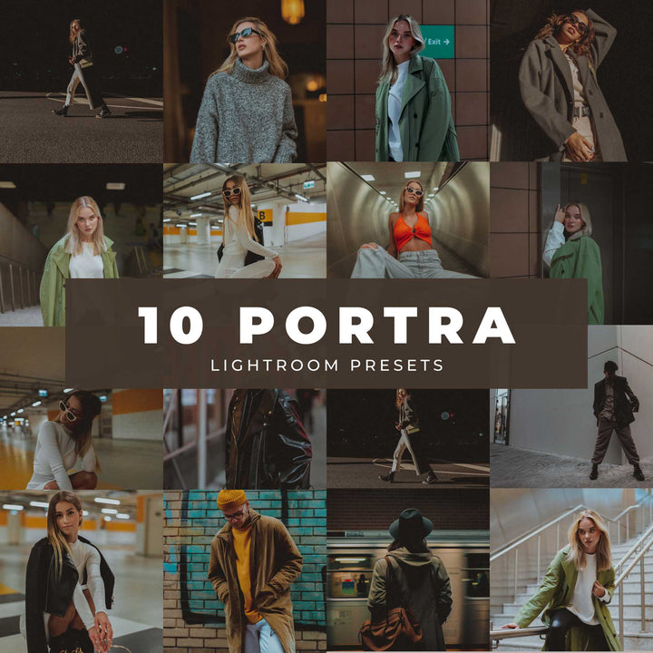 Ai-Optimized KODAK PORTRA LIGHTROOM PRESETS