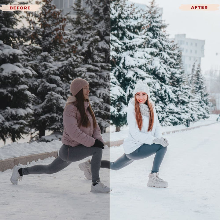 Ai-Optimized WINTER WONDER LIGHTROOM PRESETS