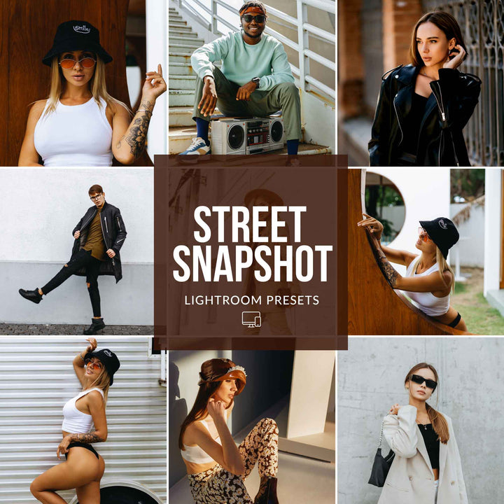 Ai-Optimized STREET SNAPSHOT LIGHTROOM PRESETS