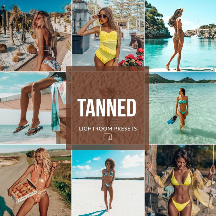 Ai-Optimized TANNED LIGHTROOM PRESETS